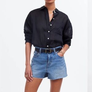 Madewell Relaxed Denim Shorts | Kelton Wash | size 28
